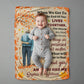 Personalized Sherpa Fleece Blanket I Had You and Me-Express Your Love Gifts