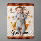 Personalized Sherpa Fleece Blanket Grandma-Express Your Love Gifts