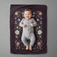 To My Daughter I Hugged Portrait Sherpa Fleece Blanket-Express Your Love Gifts
