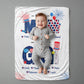Personalized Sherpa Fleece Blanket First Mom-Express Your Love Gifts