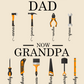 Personalized Sherpa Fleece Blanket First Dad Now Grandpa-Express Your Love Gifts