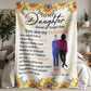 Personalized Sherpa Fleece Blanket You Are My Sunshine-Express Your Love Gifts