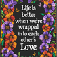 Life is Better Portrait Sherpa Fleece Blanket-Express Your Love Gifts