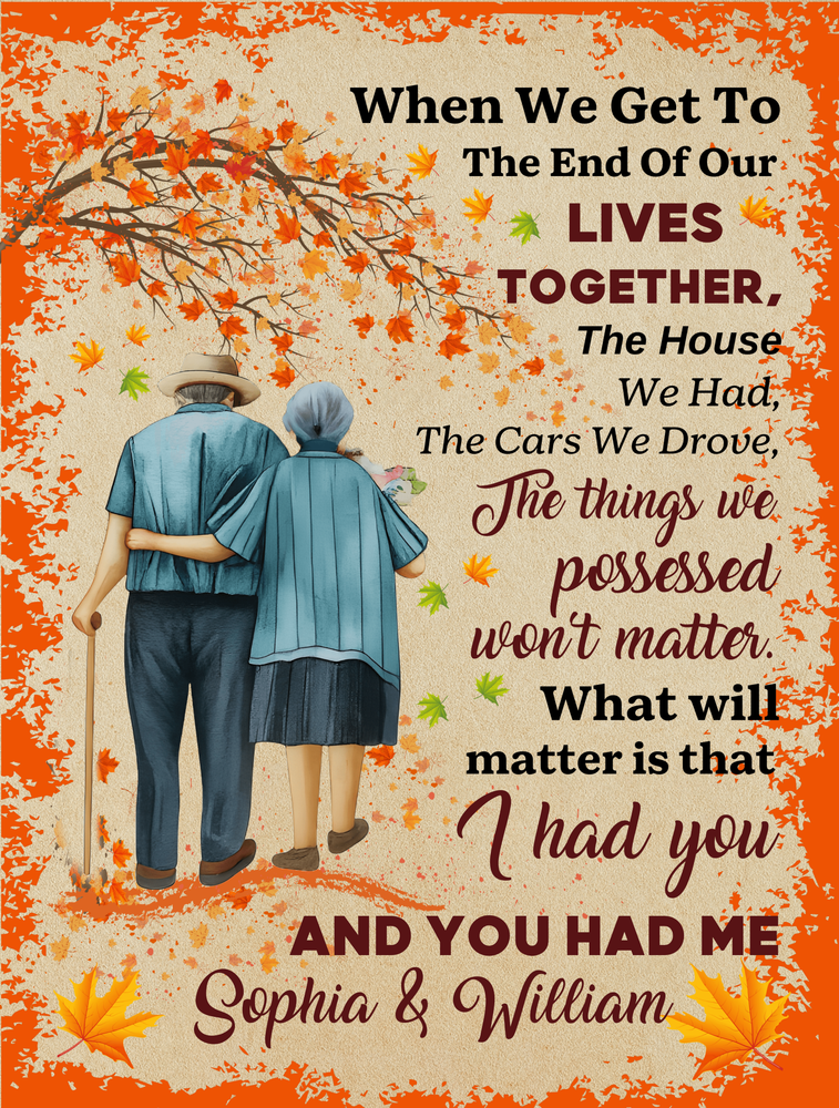 Personalized Sherpa Fleece Blanket I Had You and Me-Express Your Love Gifts