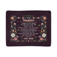 To My Daughter I Hugged Sherpa Fleece Blanket-Express Your Love Gifts