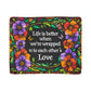 Life is Better Sherpa Fleece Blanket-Express Your Love Gifts