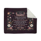 To My Daughter I Hugged Sherpa Fleece Blanket-Express Your Love Gifts
