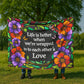 Life is Better Sherpa Fleece Blanket-Express Your Love Gifts