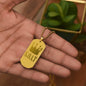 GOAT Greatest of All Time Engraved Dog Tag Necklace Stainless Steel or 18k Gold w 24" Chain-Express Your Love Gifts