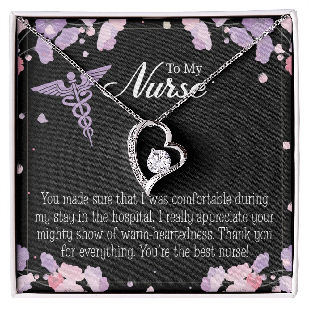 You're the Best Nurse Forever Necklace w Message Card-Express Your Love Gifts