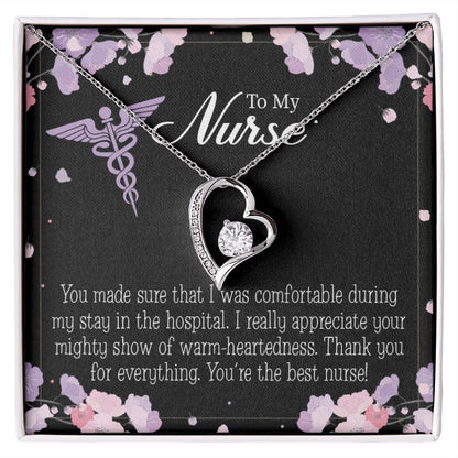 You're the Best Nurse Forever Necklace w Message Card-Express Your Love Gifts