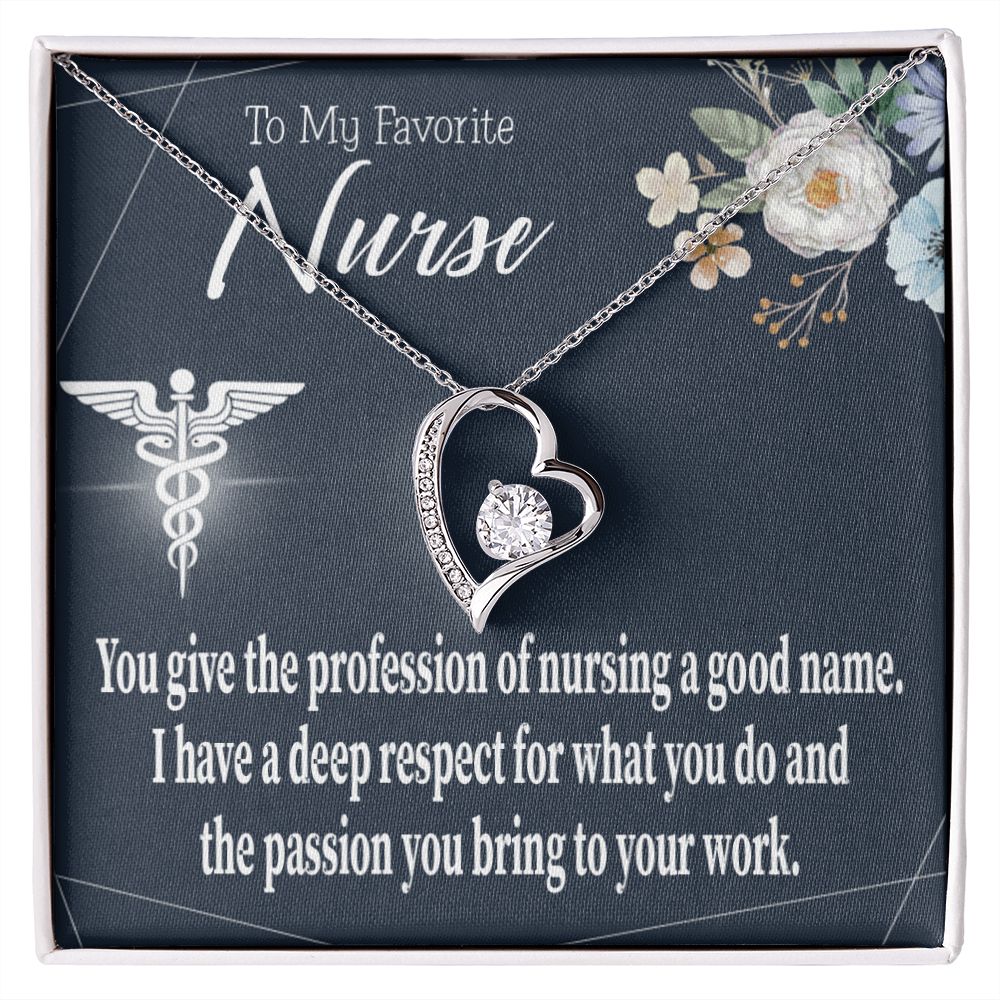Deep Respect Forever Necklace w Message Card-Express Your Love Gifts