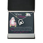 My Dear Nurse Sister Forever Necklace w Message Card-Express Your Love Gifts