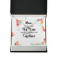 Mum You Are The Piece Forever Necklace w Message Card-Express Your Love Gifts