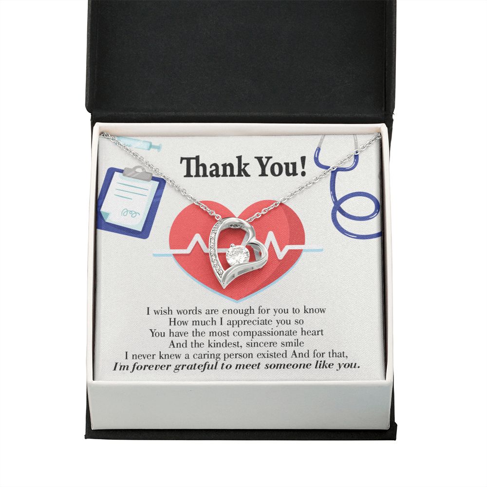 Gift Idea For Medical Staff Forever Necklace w Message Card-Express Your Love Gifts