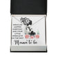 Mama To Be Forever Necklace w Message Card-Express Your Love Gifts