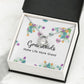 Grandkids Make Life More Grand Forever Necklace w Message Card-Express Your Love Gifts