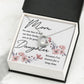 Mom No One Has Tell Me Forever Necklace w Message Card-Express Your Love Gifts
