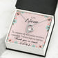Commendable Nurse Forever Necklace w Message Card-Express Your Love Gifts