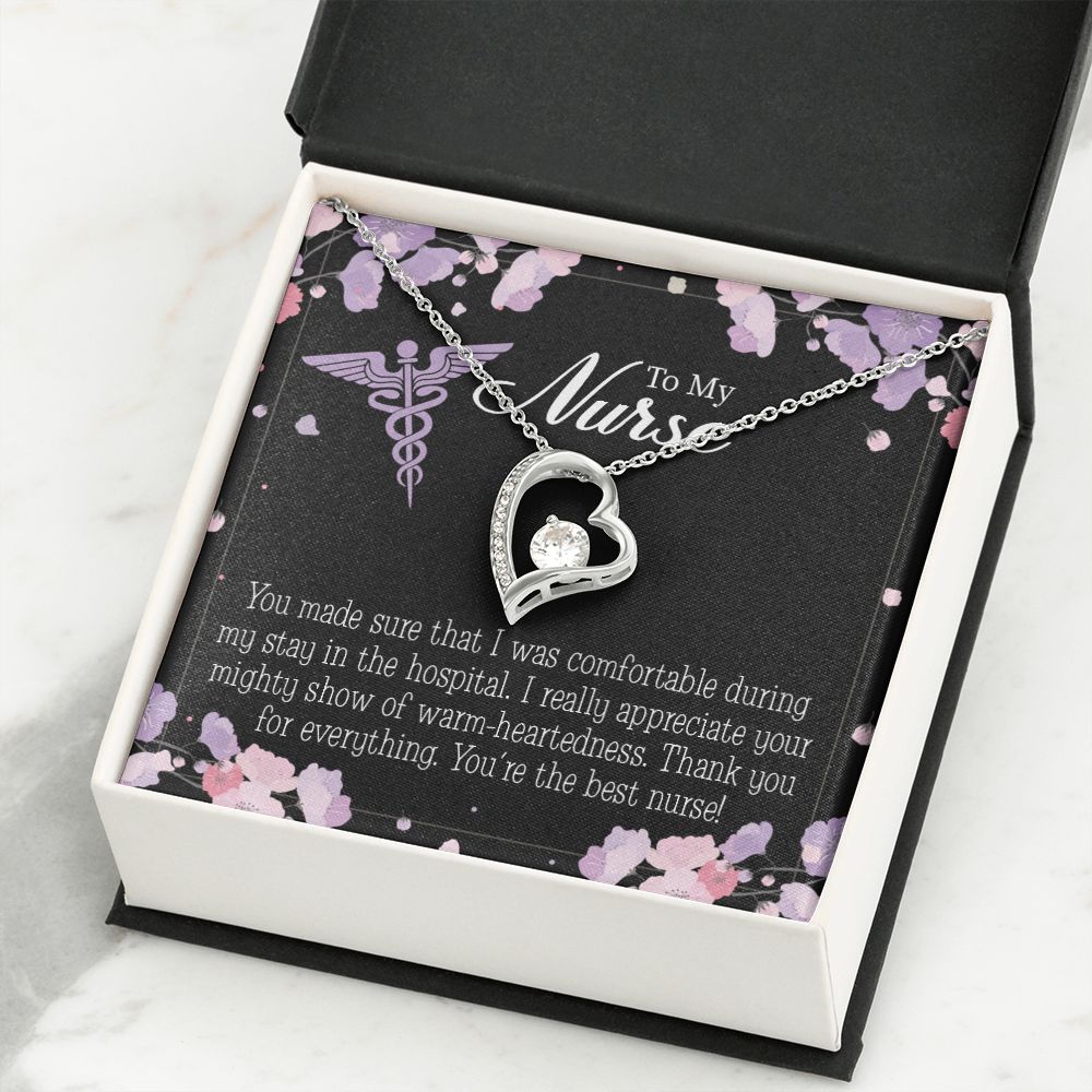 You're the Best Nurse Forever Necklace w Message Card-Express Your Love Gifts