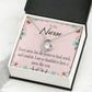 Power to Heal Forever Necklace w Message Card-Express Your Love Gifts