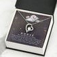 You Were Born to Be Forever Necklace w Message Card-Express Your Love Gifts