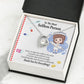 Thanks to Nurse Caregivers Forever Necklace w Message Card-Express Your Love Gifts