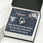Deep Respect Forever Necklace w Message Card-Express Your Love Gifts