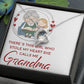 Girl Stole My Haert Calls Me Grandma Forever Necklace w Message Card-Express Your Love Gifts