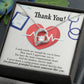 Gift Idea For Medical Staff Forever Necklace w Message Card-Express Your Love Gifts