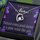 Behind Every Doctor Forever Necklace w Message Card-Express Your Love Gifts