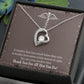Medical Hero Appreciation Forever Necklace w Message Card-Express Your Love Gifts
