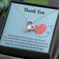 Gift Idea For Hospital Staff Forever Necklace w Message Card-Express Your Love Gifts