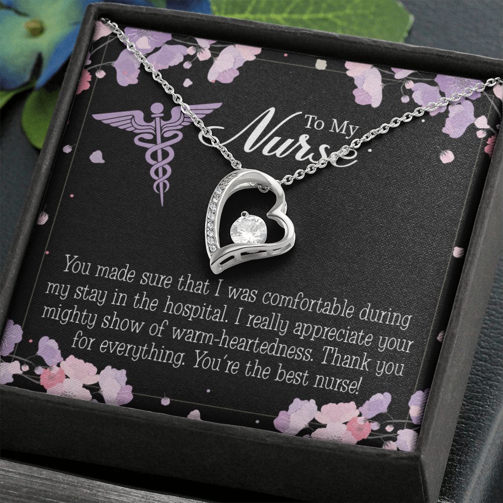 You're the Best Nurse Forever Necklace w Message Card-Express Your Love Gifts