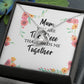 Mum You Are The Piece Forever Necklace w Message Card-Express Your Love Gifts
