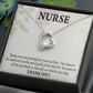 Gift For Healthcare Workers Forever Necklace w Message Card-Express Your Love Gifts