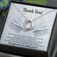 Thank You Present for Healthcare Workers Forever Necklace w Message Card-Express Your Love Gifts