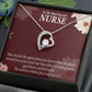 Special Nurse Forever Necklace w Message Card-Express Your Love Gifts