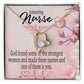 God Made Nurses Forever Necklace w Message Card-Express Your Love Gifts