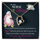 My Dear Nurse Sister Forever Necklace w Message Card-Express Your Love Gifts