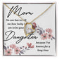 Mom No One Has Tell Me Forever Necklace w Message Card-Express Your Love Gifts