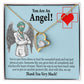 You Are an Angel Nurse Forever Necklace w Message Card-Express Your Love Gifts