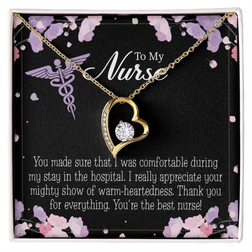 You're the Best Nurse Forever Necklace w Message Card-Express Your Love Gifts