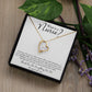 What is a Nurse Forever Necklace w Message Card-Express Your Love Gifts