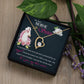 My Dear Nurse Sister Forever Necklace w Message Card-Express Your Love Gifts