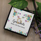 Grandkids Make Life More Grand Forever Necklace w Message Card-Express Your Love Gifts