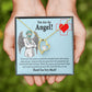You Are an Angel Nurse Forever Necklace w Message Card-Express Your Love Gifts