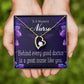 Behind Every Doctor Forever Necklace w Message Card-Express Your Love Gifts