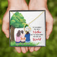 To The World You Are a Mother Forever Necklace w Message Card-Express Your Love Gifts