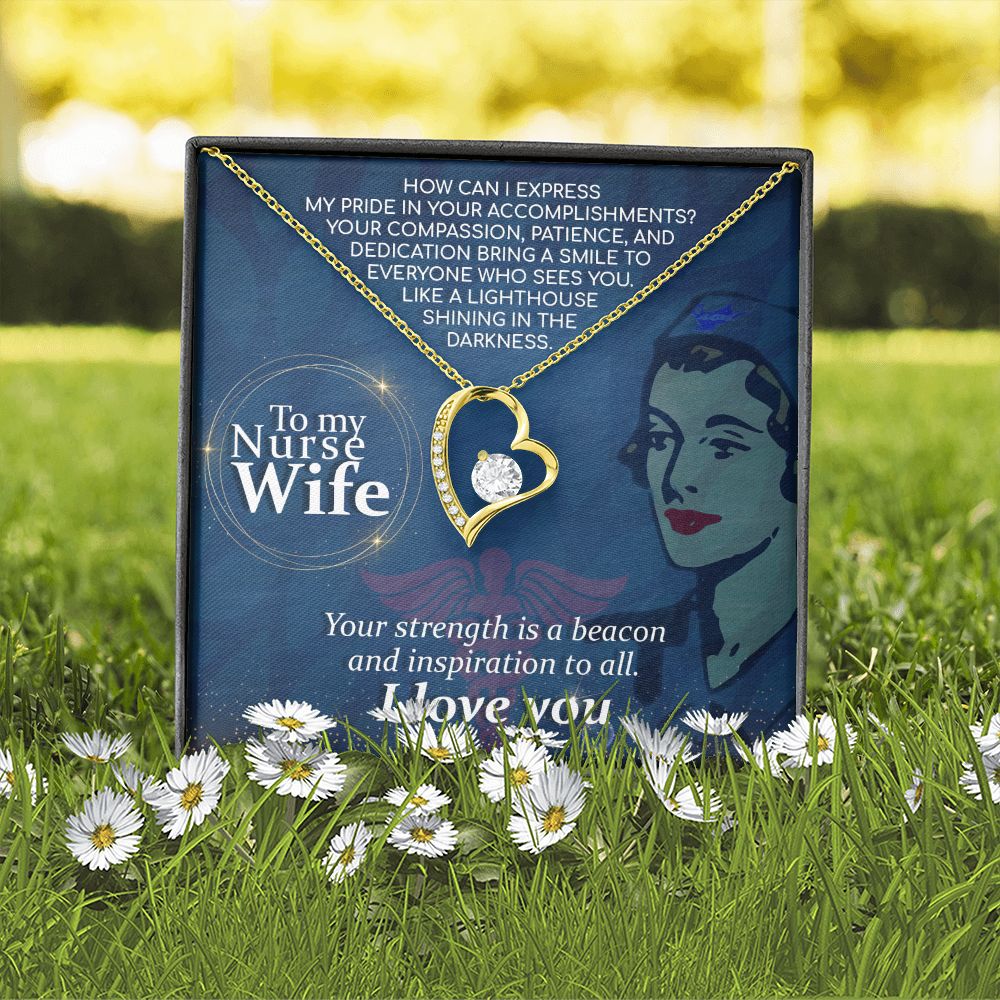 How Can I Forever Necklace w Message Card-Express Your Love Gifts